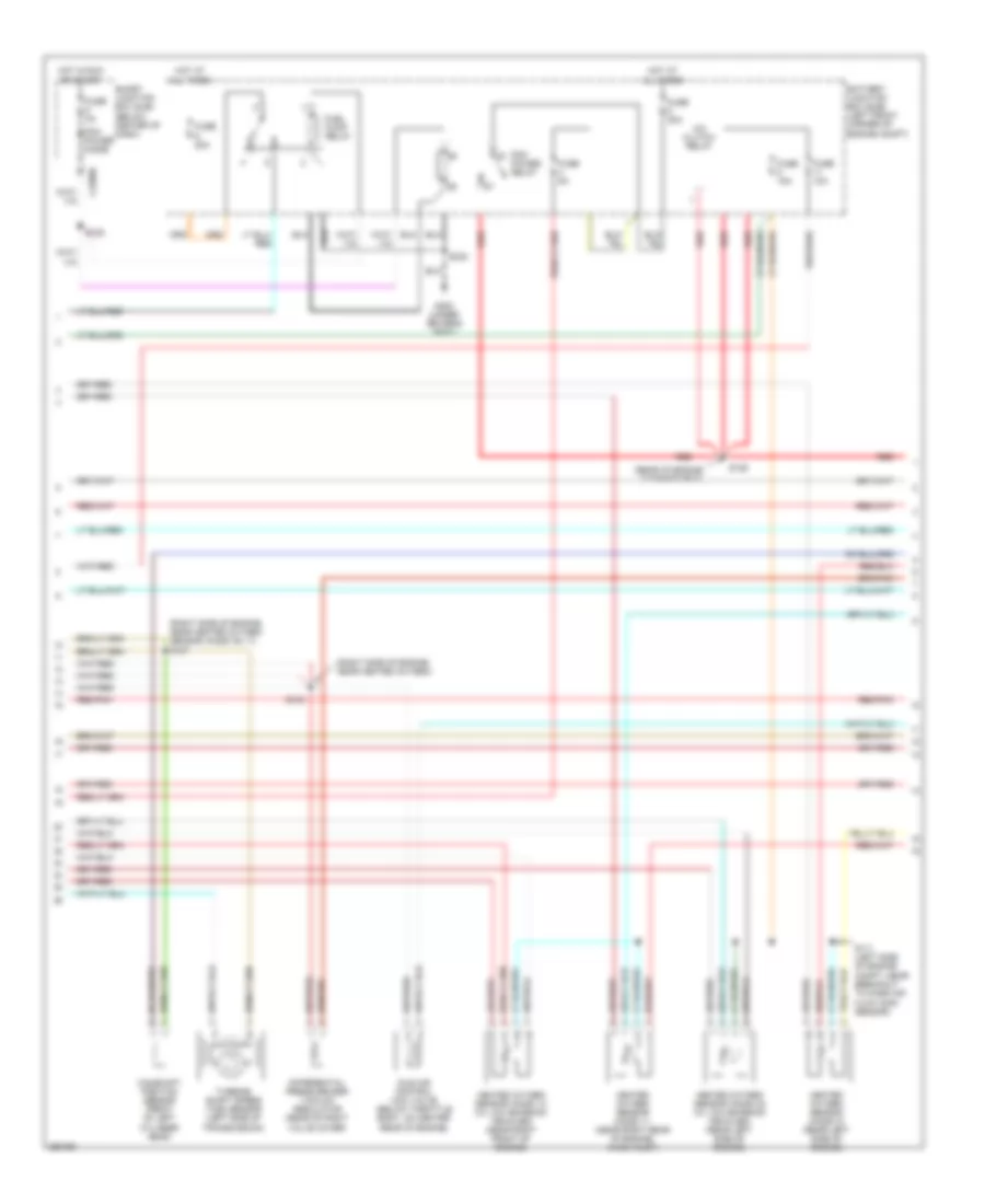 3.0L, Engine Performance Wiring Diagram (4 of 5) for Ford Escape 2007