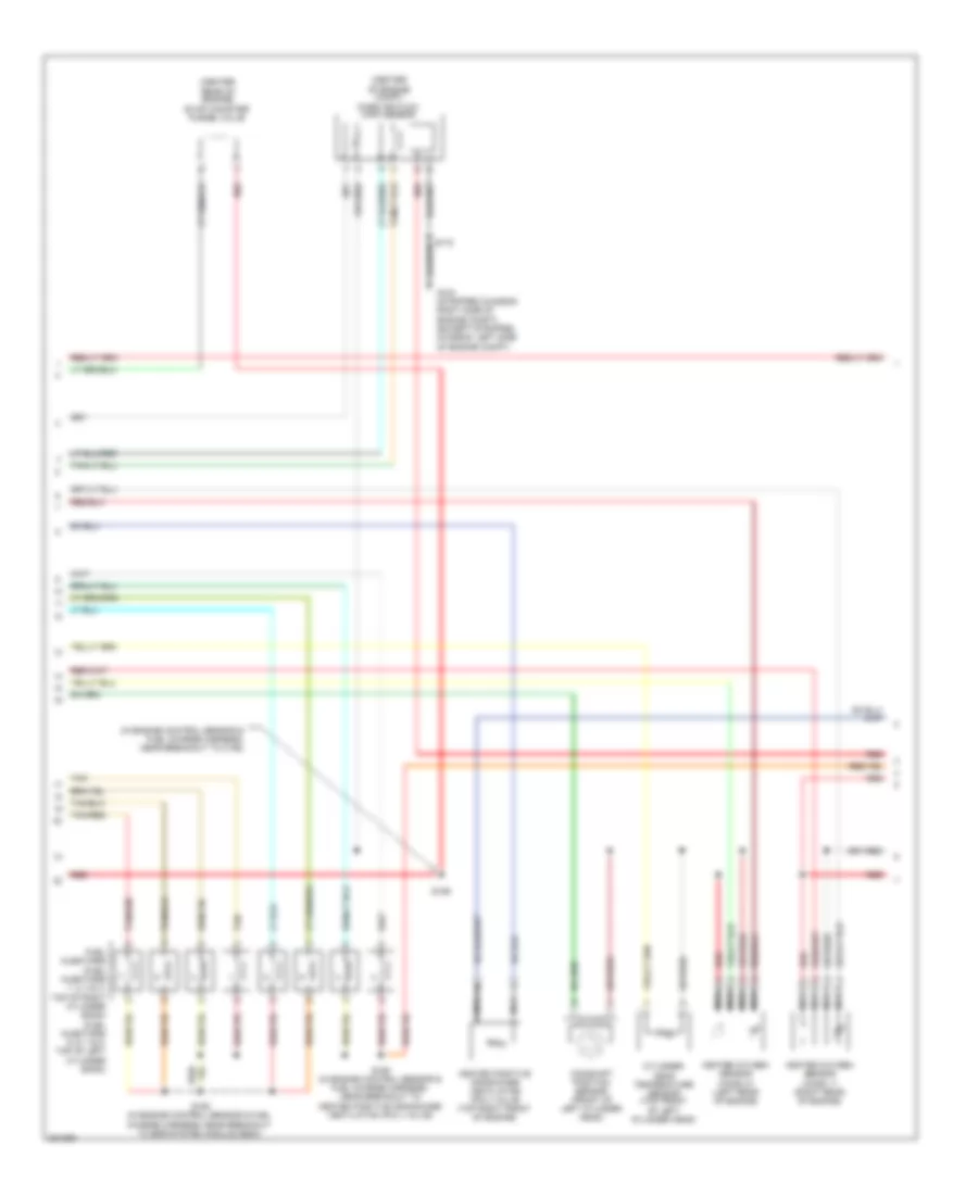 4.6L, Engine Performance Wiring Diagram (2 of 5) for Ford Econoline E150 2008