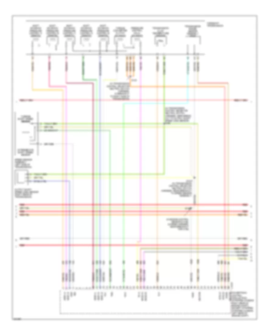 5.4L, Engine Performance Wiring Diagram, with Torqshift (3 of 5) for Ford Econoline E150 2008