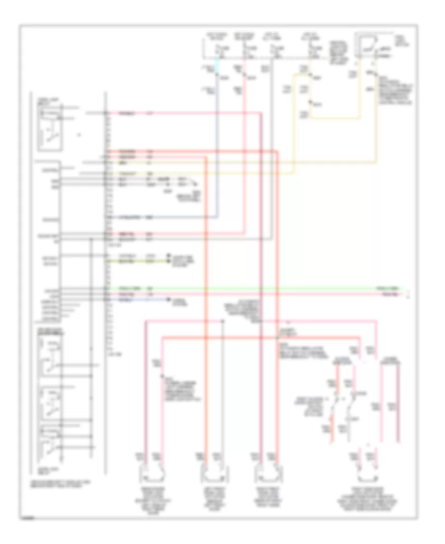 Power Door Locks Wiring Diagram, with Keyless Entry (1 of 2) for Ford Econoline E150 2008