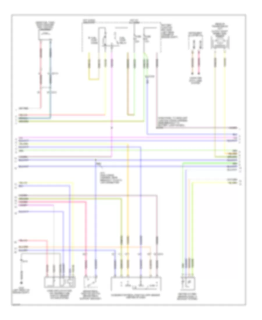 2.0L, Engine Performance Wiring Diagram (2 of 5) for Ford Focus S 2011