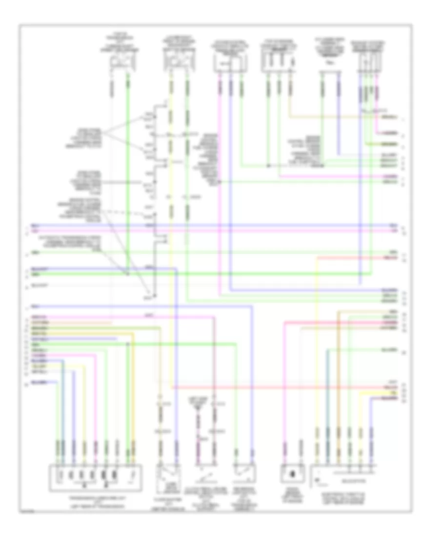 2.0L, Engine Performance Wiring Diagram (4 of 5) for Ford Focus S 2011