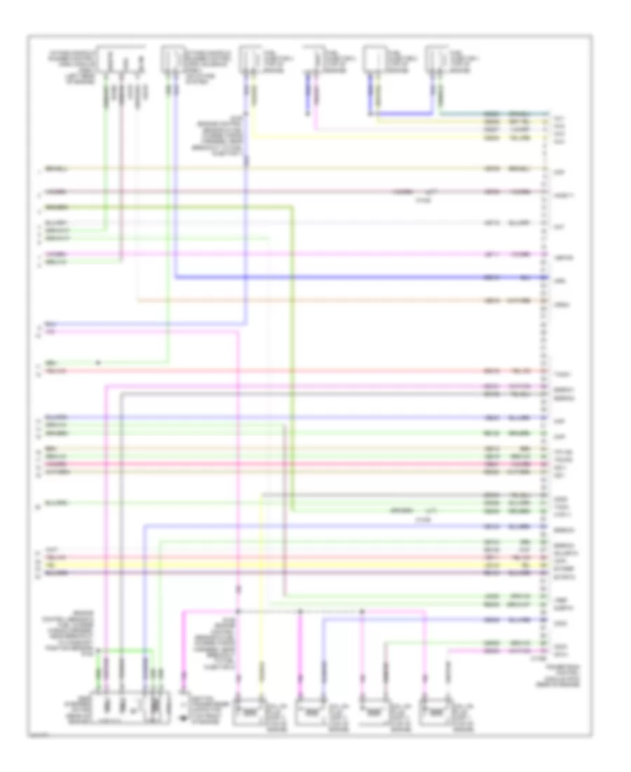 2.0L, Engine Performance Wiring Diagram (5 of 5) for Ford Focus S 2011