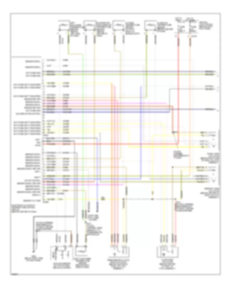 Automatic A C Wiring Diagram 1 of 2 for Ford Thunderbird 2005