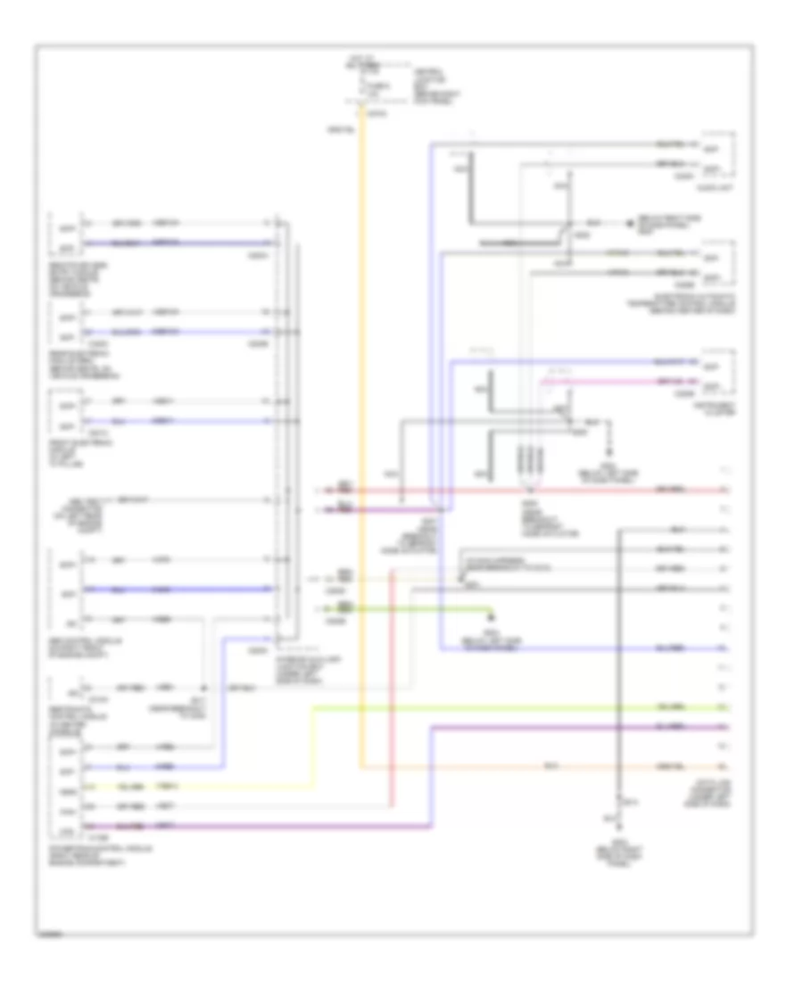 Computer Data Lines Wiring Diagram for Ford Thunderbird 2005