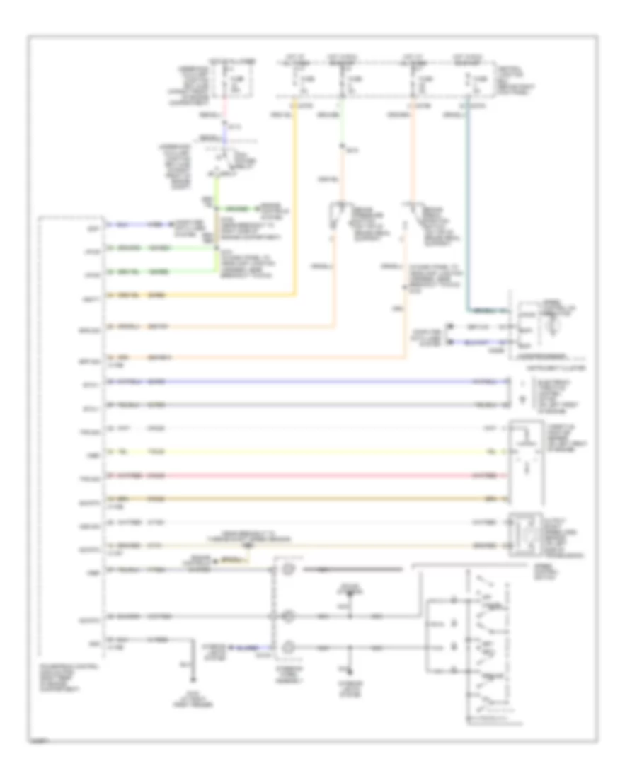 Cruise Control Wiring Diagram for Ford Thunderbird 2005