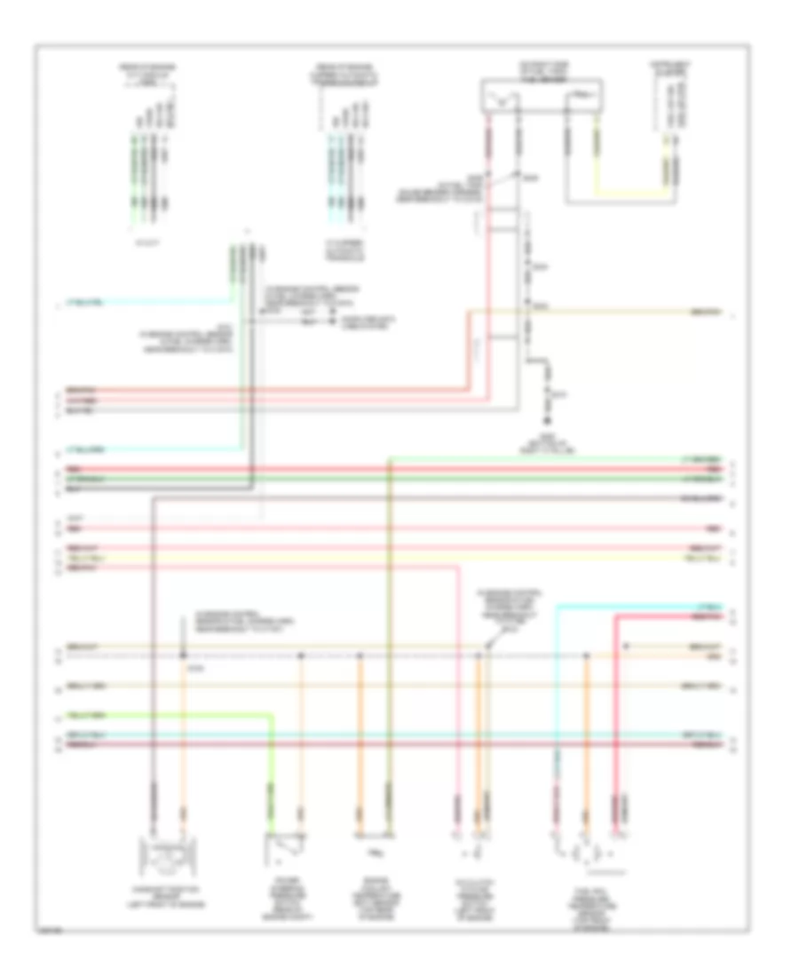 Engine Performance Wiring Diagram (4 of 6) for Ford Five Hundred Limited 2006