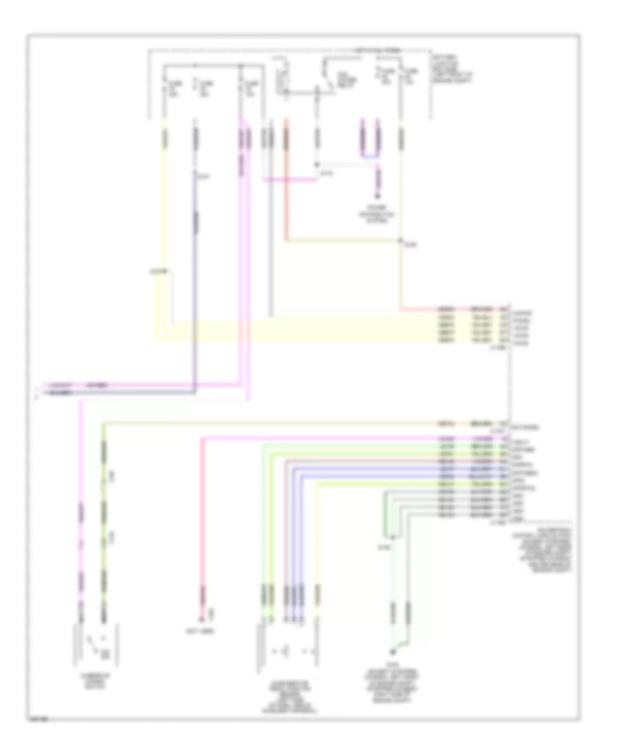 4.6L, Transmission Wiring Diagram (2 of 2) for Ford E-150 XLT 2013
