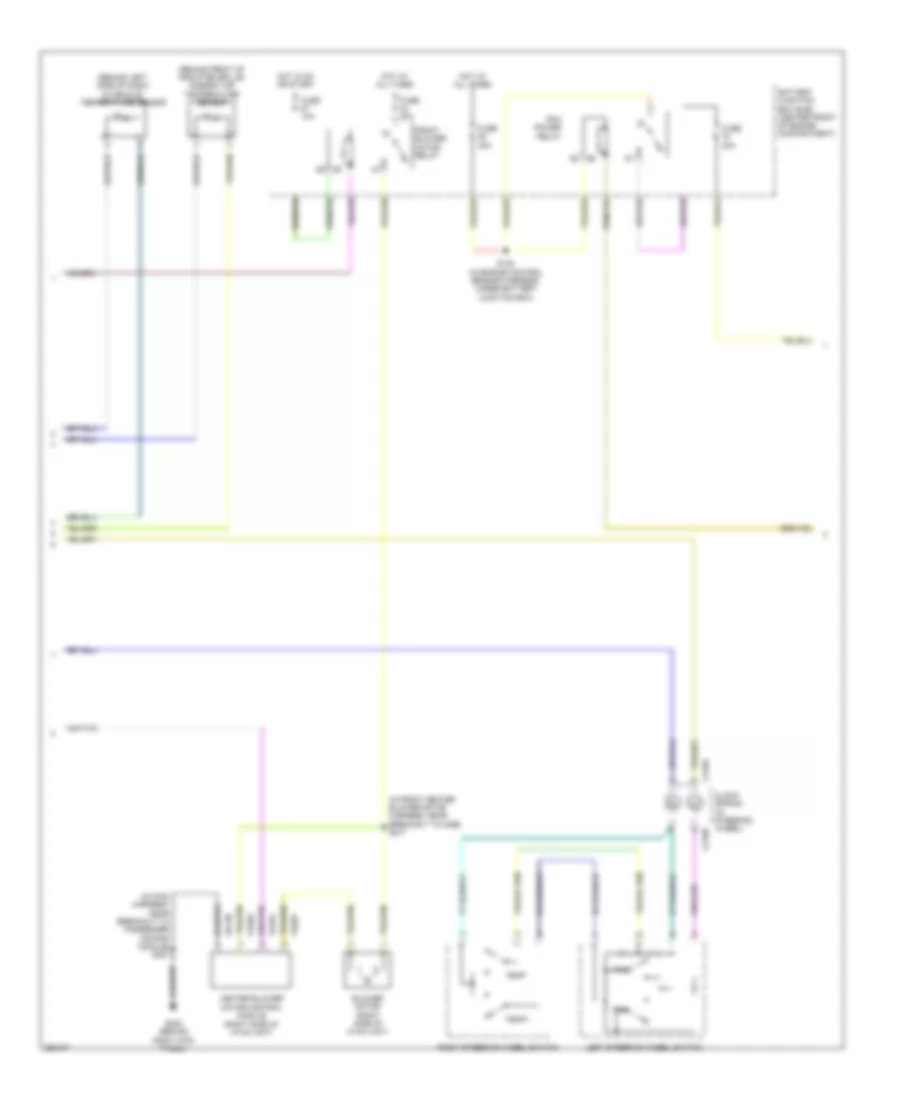 Automatic A C Wiring Diagram without Auxiliary Climate Control 2 of 3 for Ford Expedition 2007