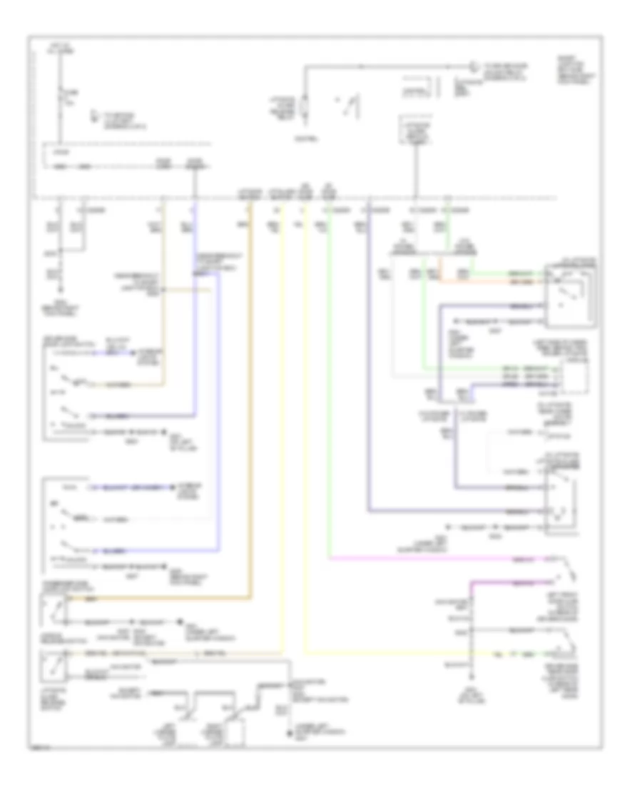 Forced Entry Wiring Diagram 1 of 2 for Ford Expedition 2007