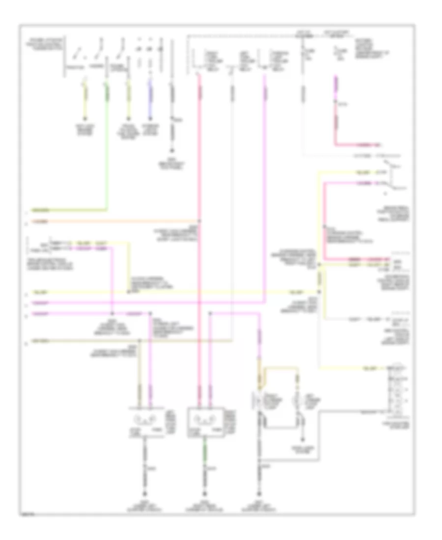 Exterior Lamps Wiring Diagram (2 of 2) for Ford Expedition 2007