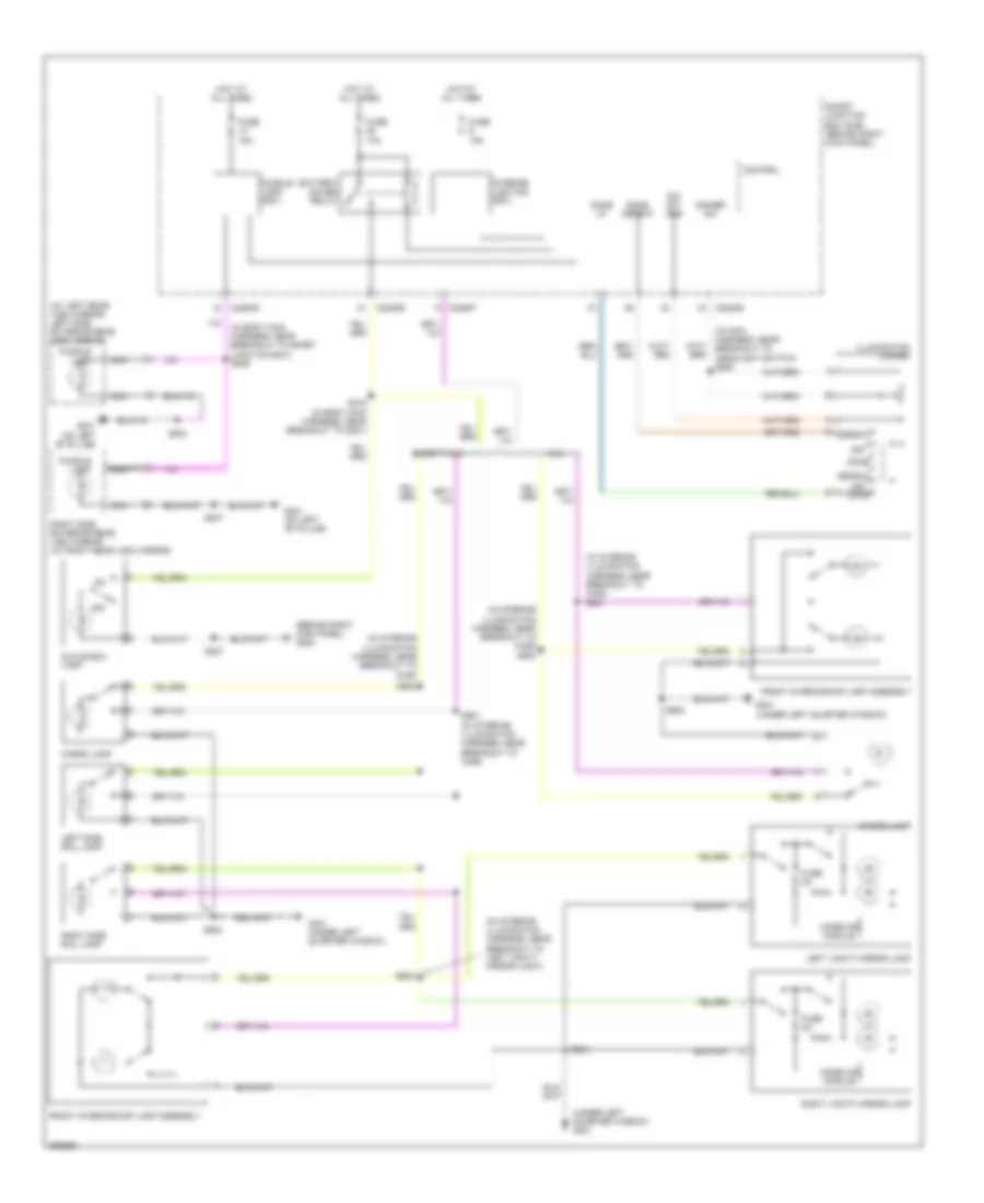 Courtesy Lamps Wiring Diagram for Ford Expedition 2007