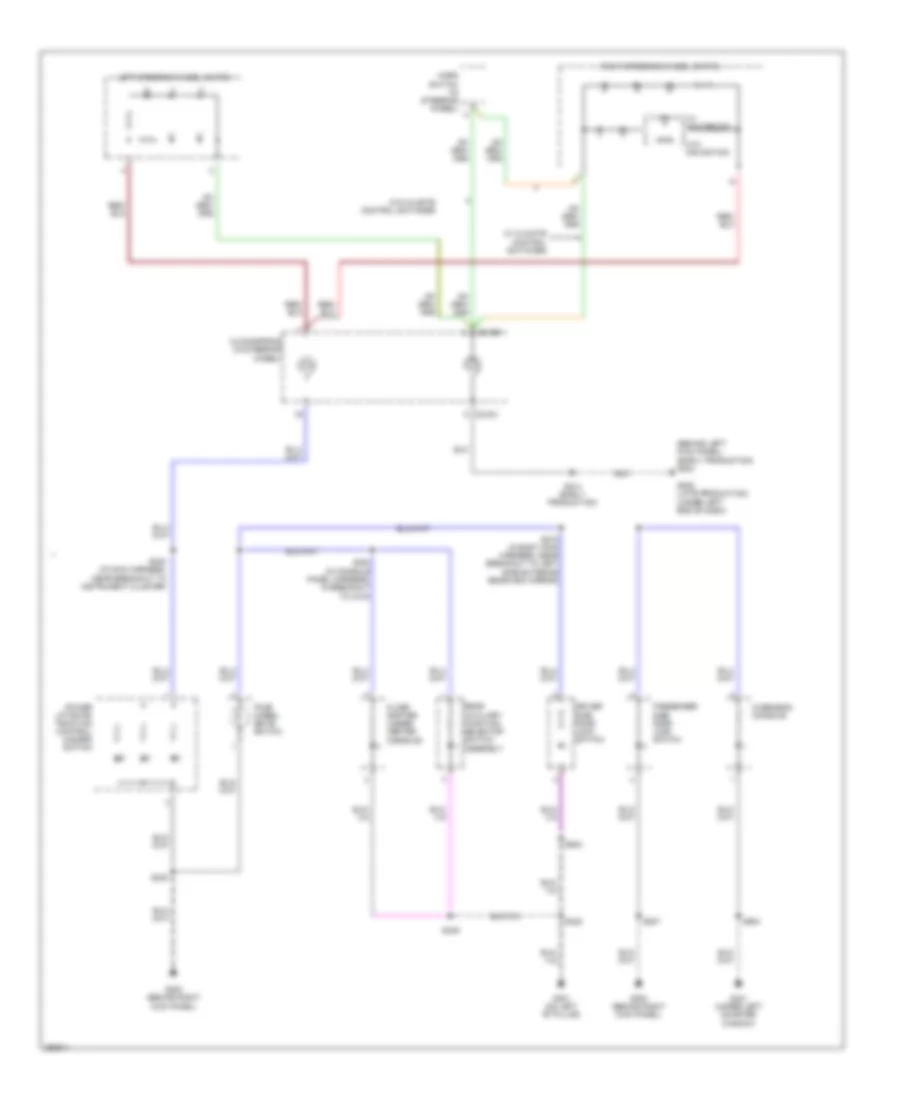 Instrument Illumination Wiring Diagram 2 of 2 for Ford Expedition 2007