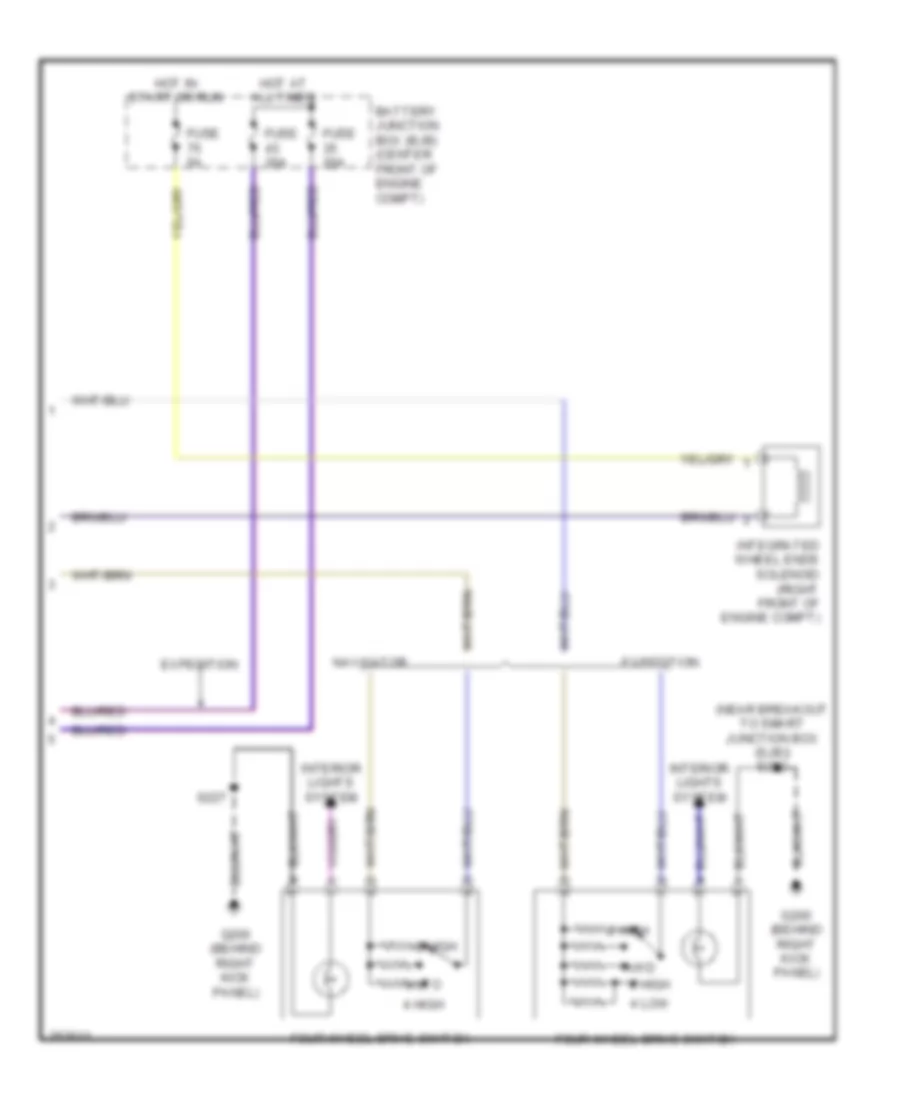 4WD Wiring Diagram 2 of 2 for Ford Expedition 2007