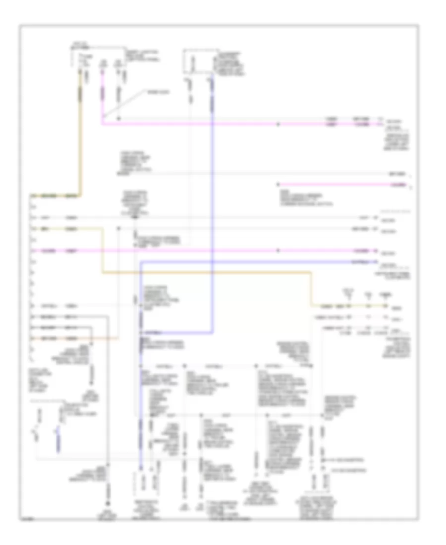 Computer Data Lines Wiring Diagram, without Stripped Chassis (1 of 2) for Ford Cutaway E250 2010
