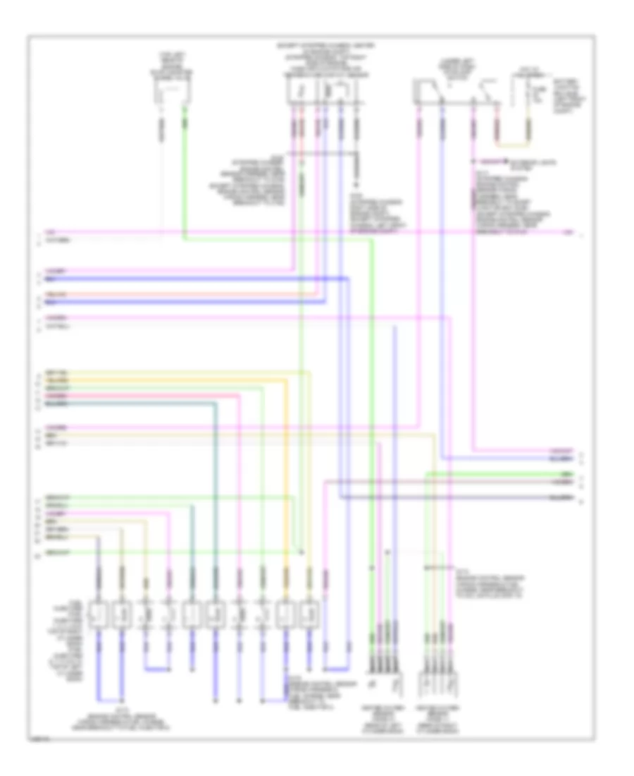 6.8L, Engine Performance Wiring Diagram (2 of 5) for Ford Cutaway E250 2010