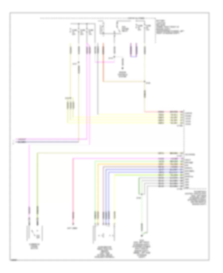 5.4L, Transmission Wiring Diagram, without Torqshift (2 of 2) for Ford Cutaway E250 2010