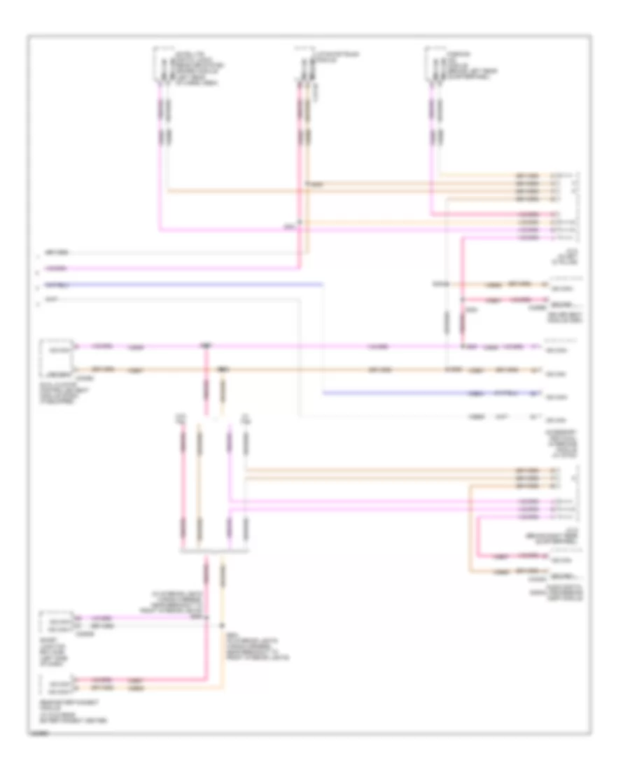 Computer Data Lines Wiring Diagram (2 of 2) for Ford Edge Limited 2008