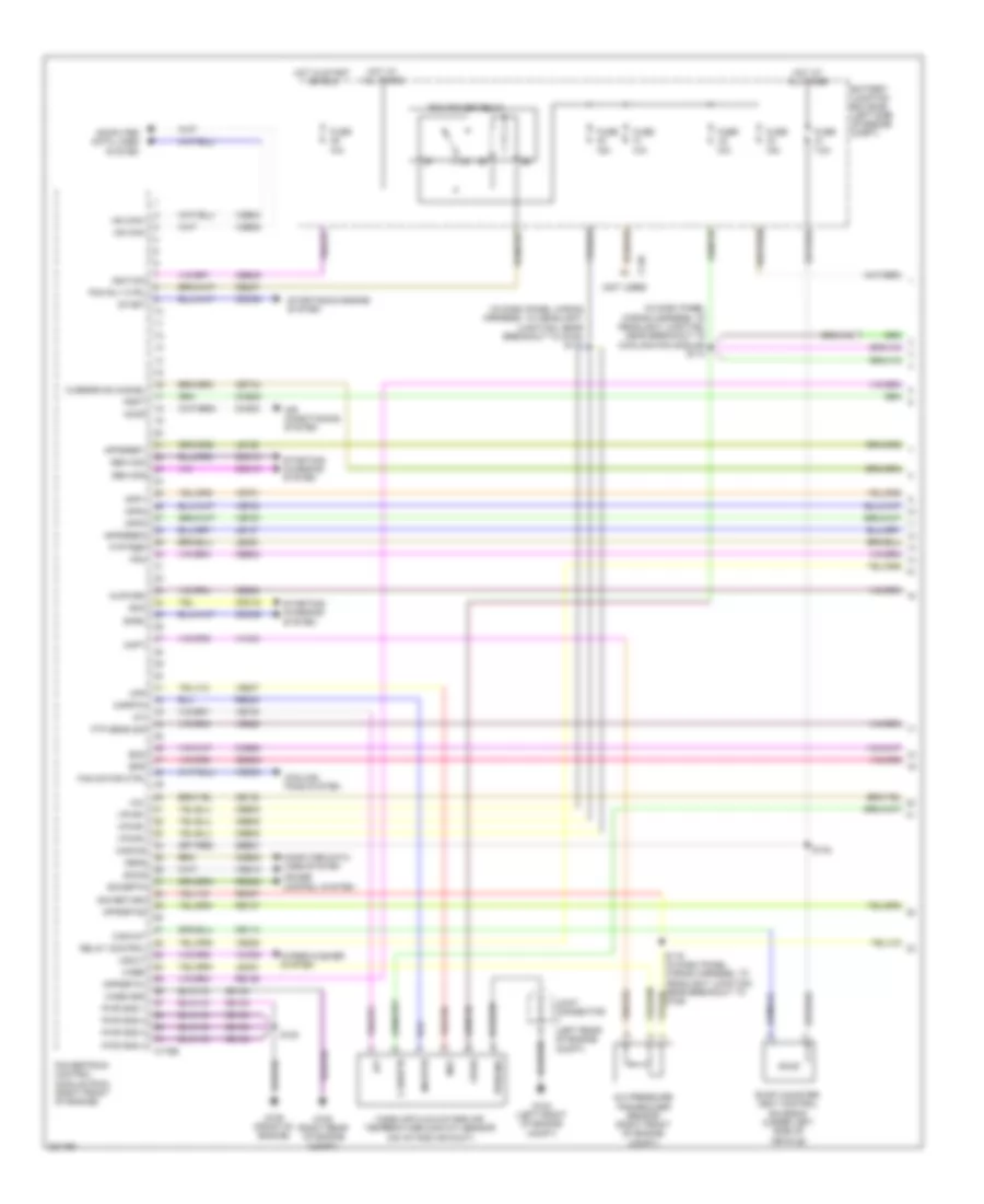 3 5L Engine Performance Wiring Diagram 1 of 5 for Ford Edge Limited 2008