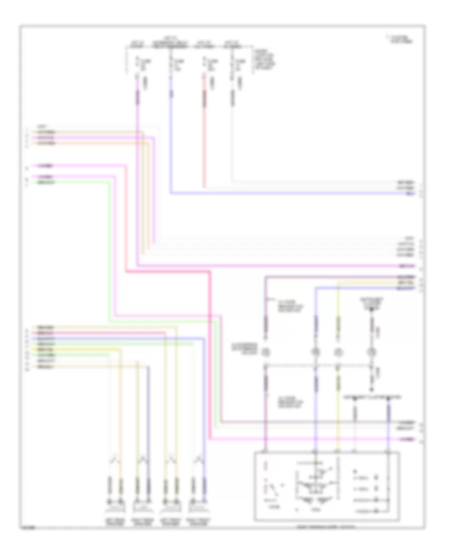 THX Audio Radio Wiring Diagram 2 of 3 for Ford Edge Limited 2008