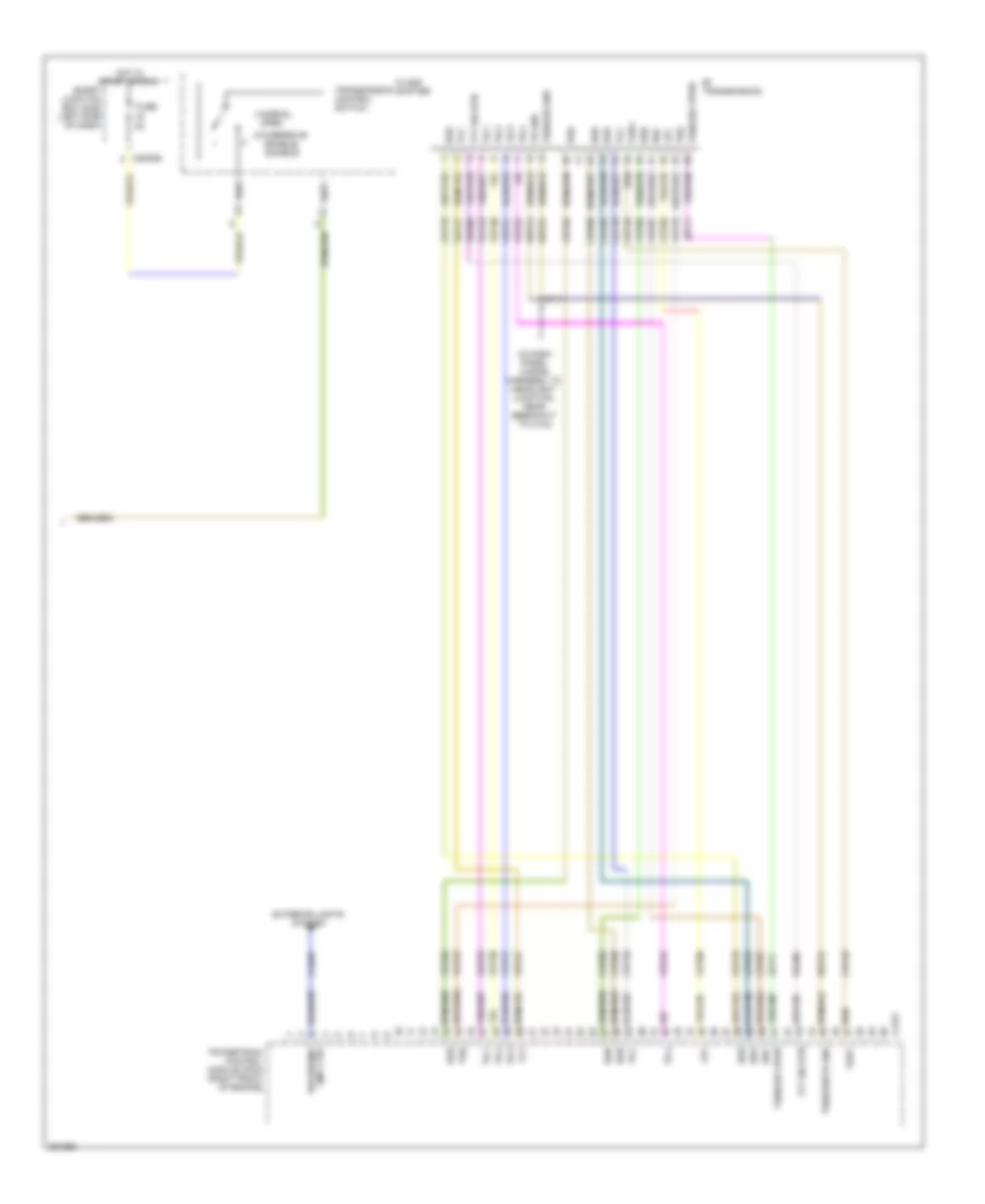 A T Wiring Diagram 2 of 2 for Ford Edge Limited 2008