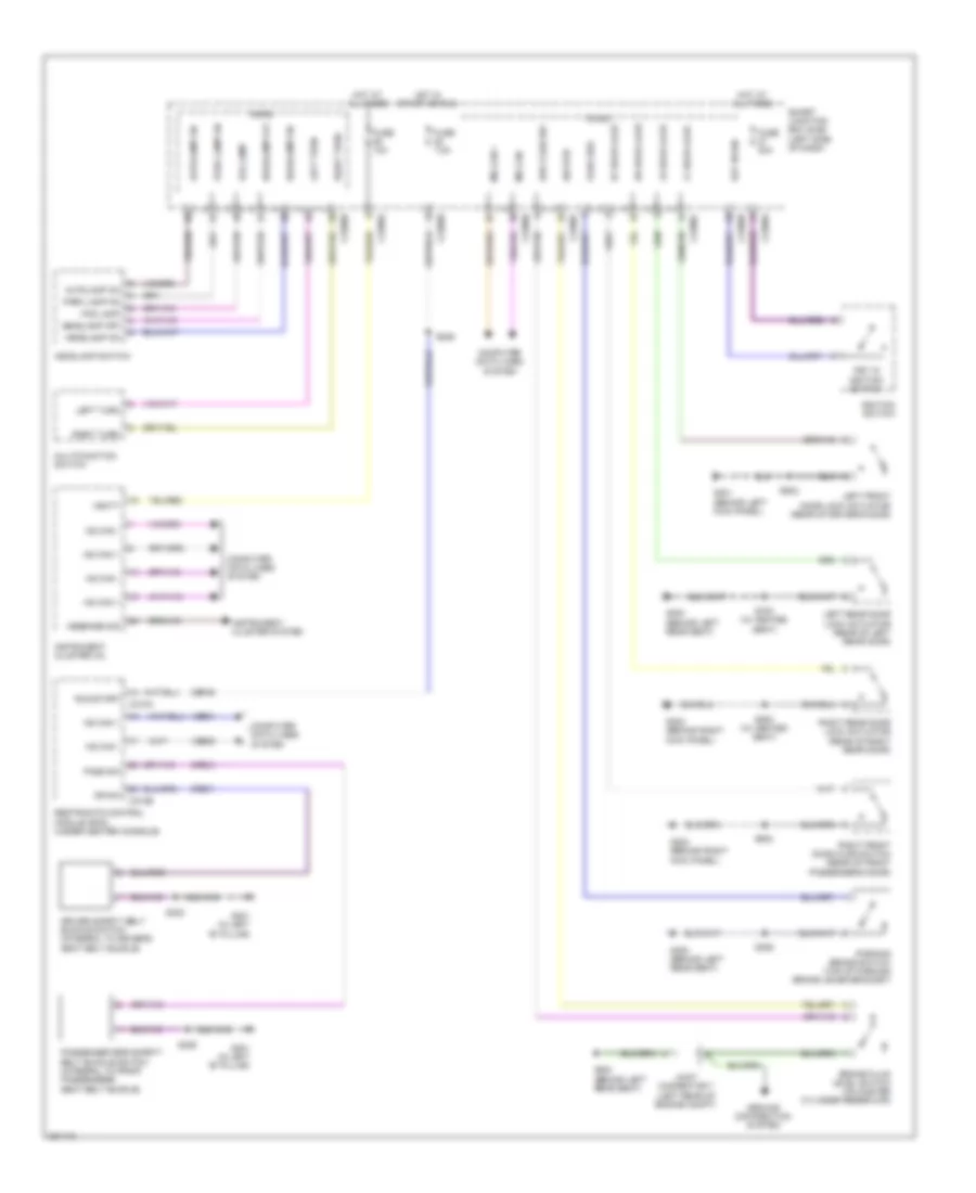 Chime Wiring Diagram for Ford Edge Limited 2008
