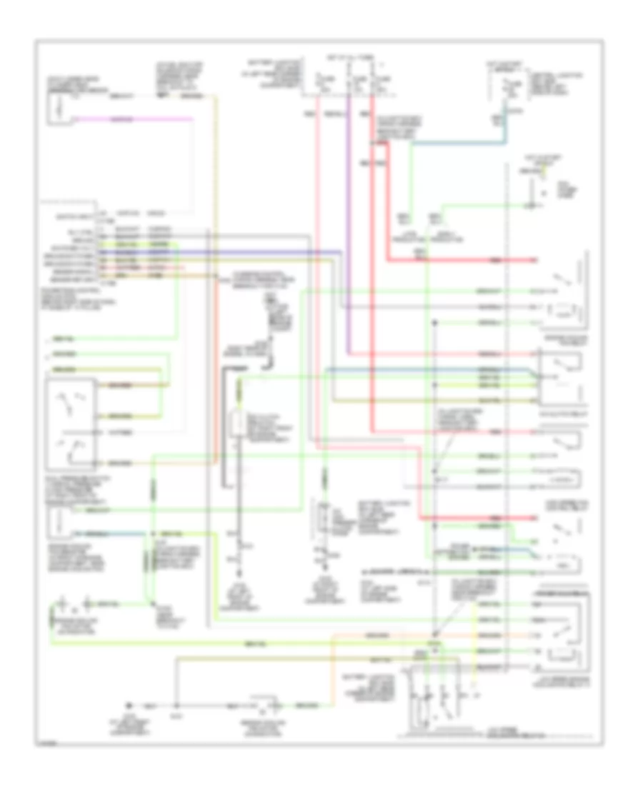 Manual AC Wiring Diagram (2 of 2) for Ford Focus ZX3 S 2006