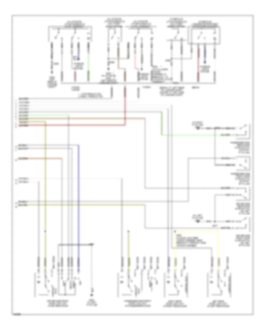 Forced Entry Wiring Diagram 2 of 2 for Ford Focus ZX3 S 2006