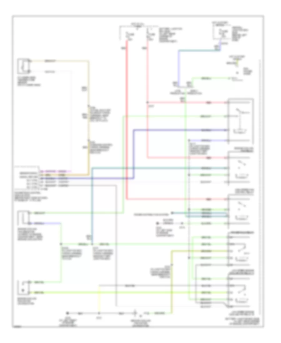 Cooling Fan Wiring Diagram for Ford Focus ZX3 S 2006