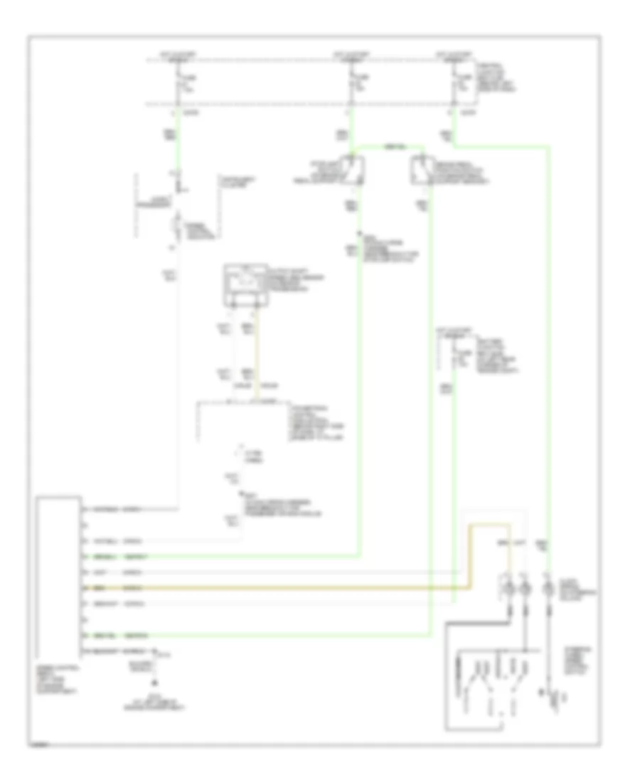 Cruise Control Wiring Diagram A T for Ford Focus ZX3 S 2006