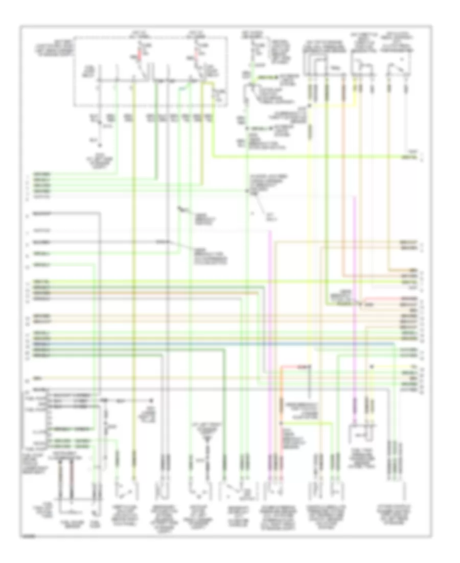 Engine Performance Wiring Diagram, Early Production (2 of 4) for Ford Focus ZX3 S 2006