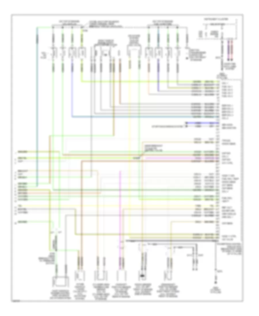 Engine Performance Wiring Diagram, Early Production (4 of 4) for Ford Focus ZX3 S 2006