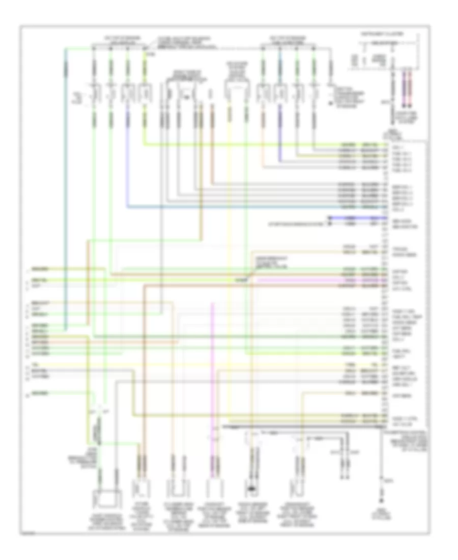 Engine Performance Wiring Diagram Late Production 4 of 4 for Ford Focus ZX3 S 2006