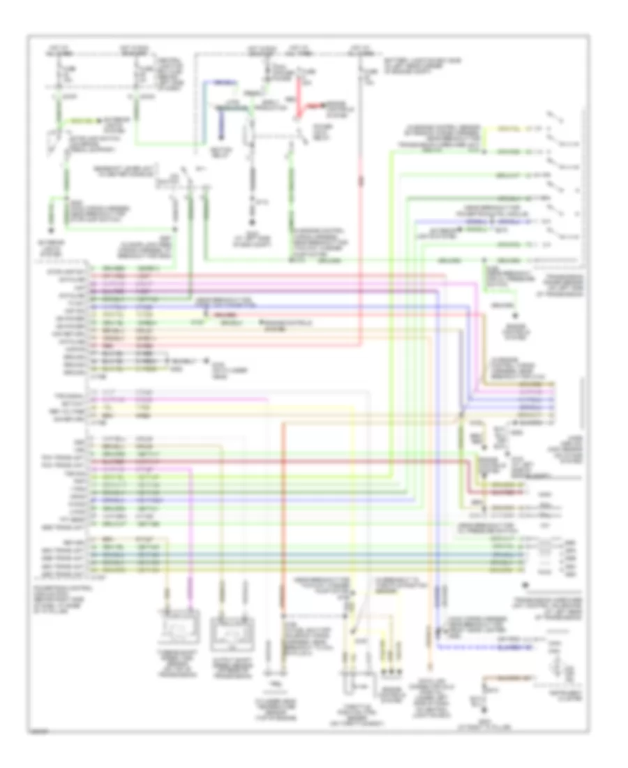 A T Wiring Diagram for Ford Focus ZX3 S 2006