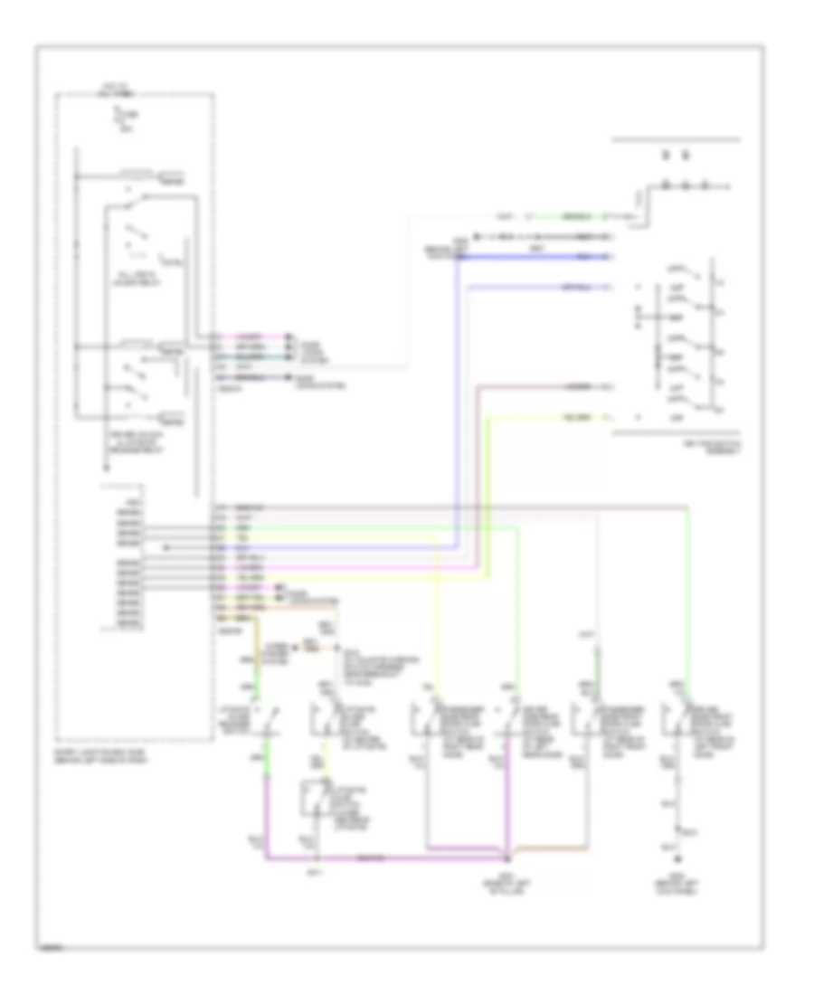 Forced Entry Wiring Diagram for Ford Explorer 2007