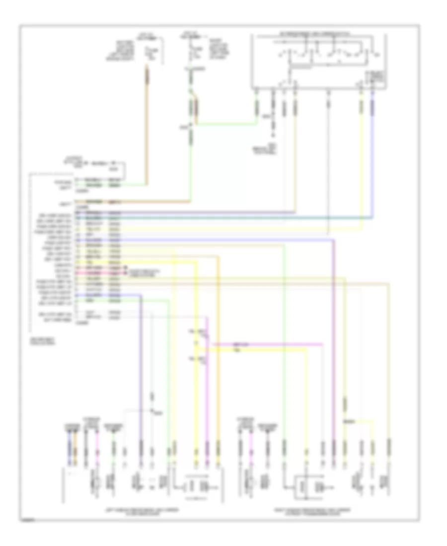 Memory Mirrors Wiring Diagram for Ford Edge SE 2008