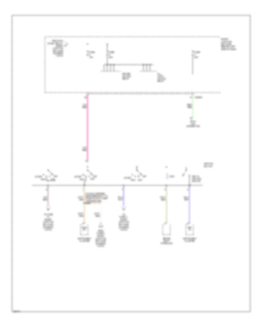 Power Distribution Wiring Diagram 6 of 6 for Ford Explorer Sport Trac 2007