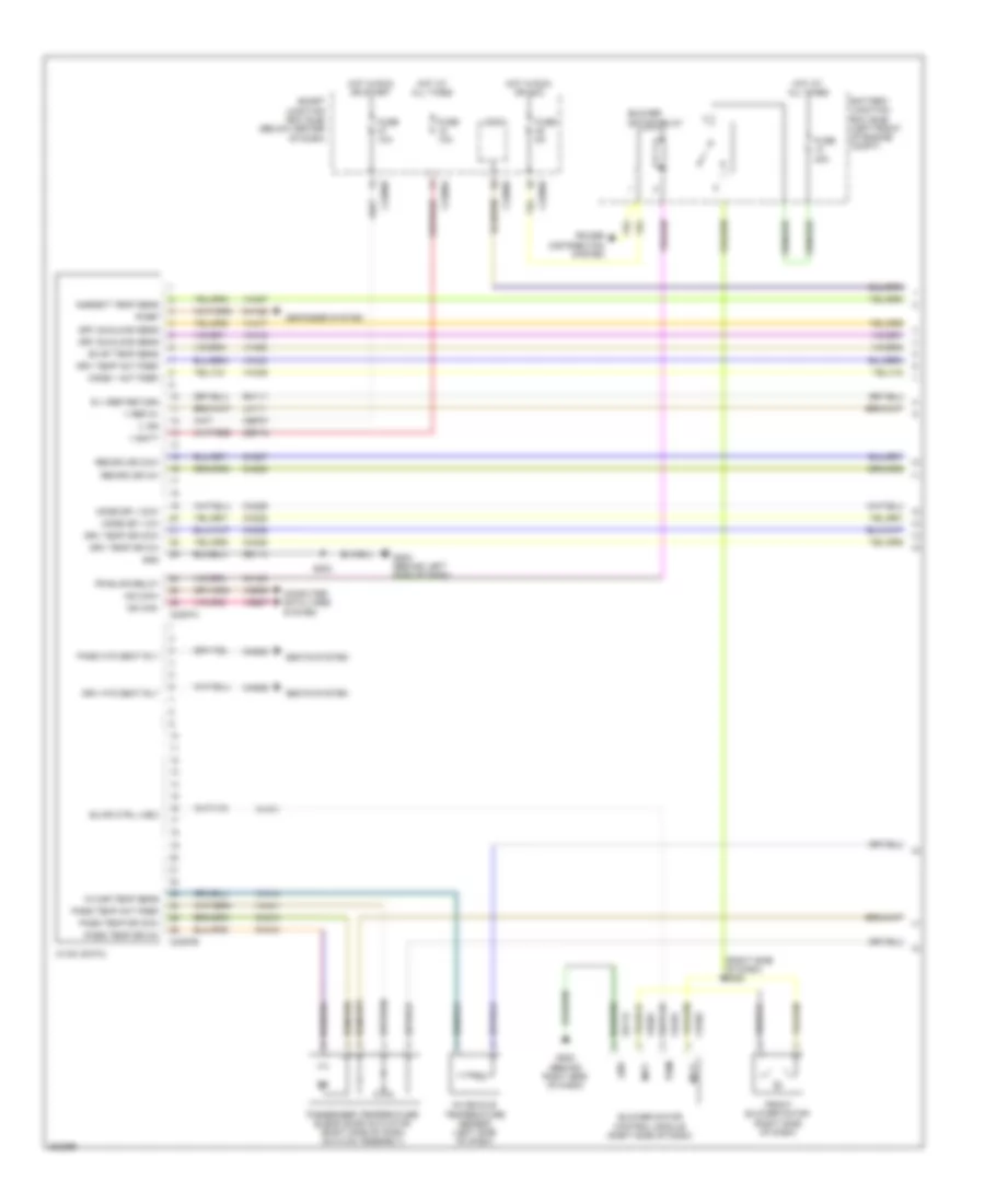 Automatic A C Wiring Diagram Except Hybrid 1 of 3 for Ford Escape 2008