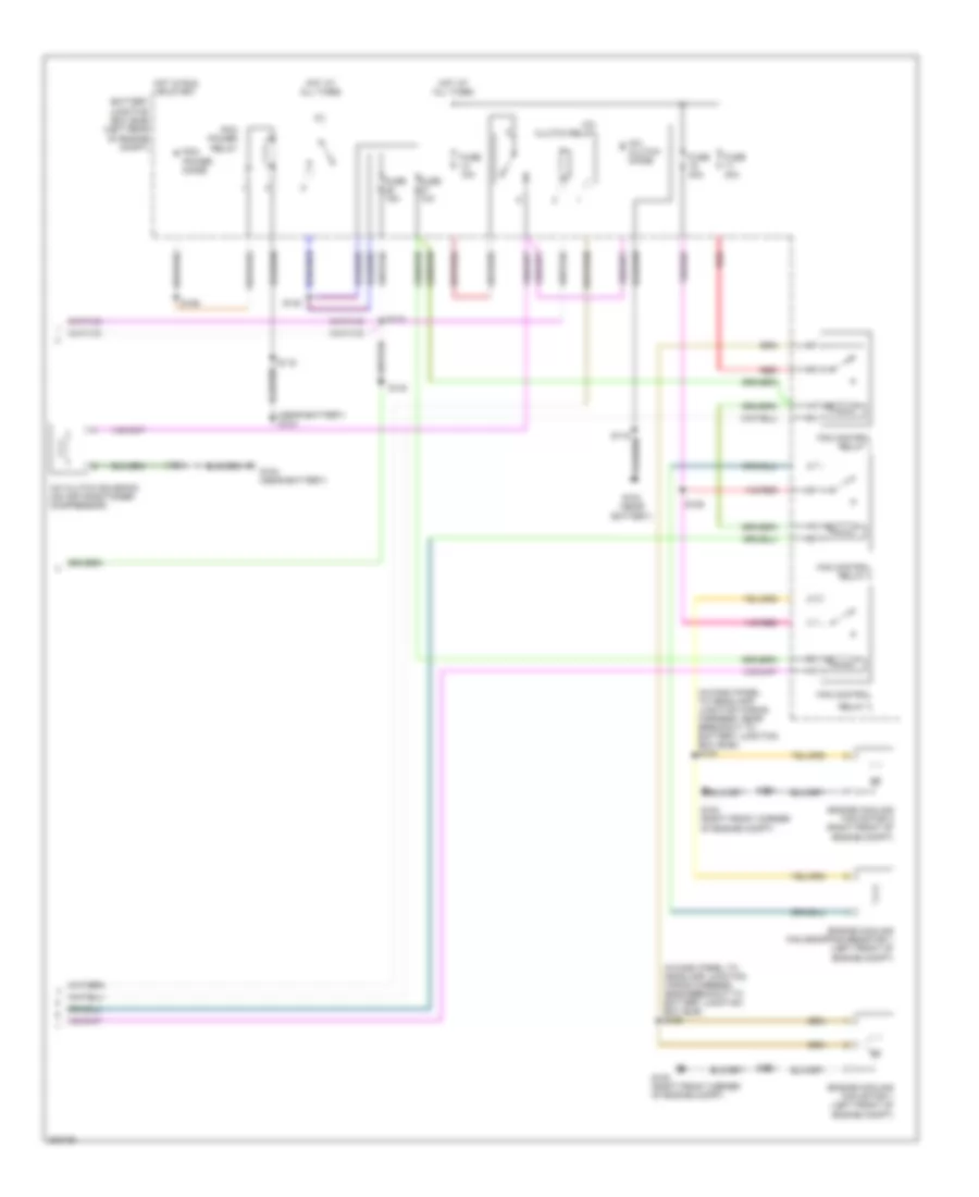 Automatic AC Wiring Diagram, Hybrid (4 of 4) for Ford Escape 2008