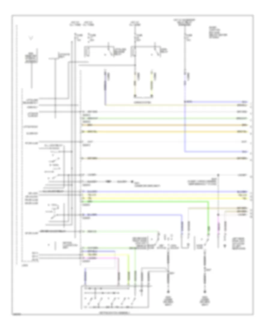 Forced Entry Wiring Diagram Hybrid 1 of 2 for Ford Escape 2008