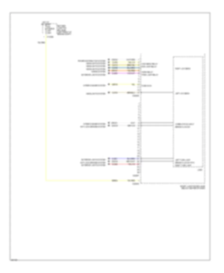 Body Control Modules Wiring Diagram, Except Hybrid (3 of 3) for Ford Escape 2008
