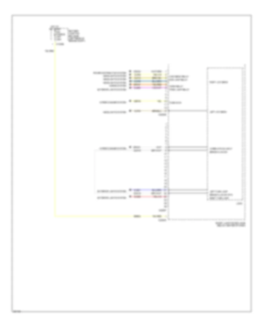 Body Control Modules Wiring Diagram, Hybrid (3 of 3) for Ford Escape 2008