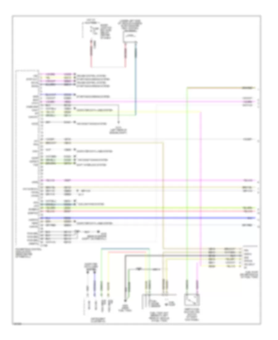 2 3L Engine Performance Wiring Diagram Except Hybrid 1 of 5 for Ford Escape 2008