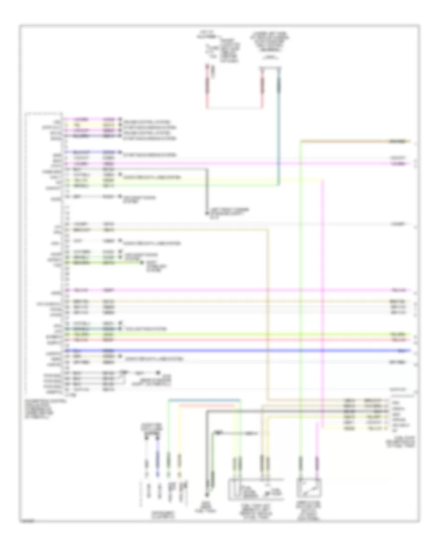 3.0L, Engine Performance Wiring Diagram (1 of 5) for Ford Escape 2008