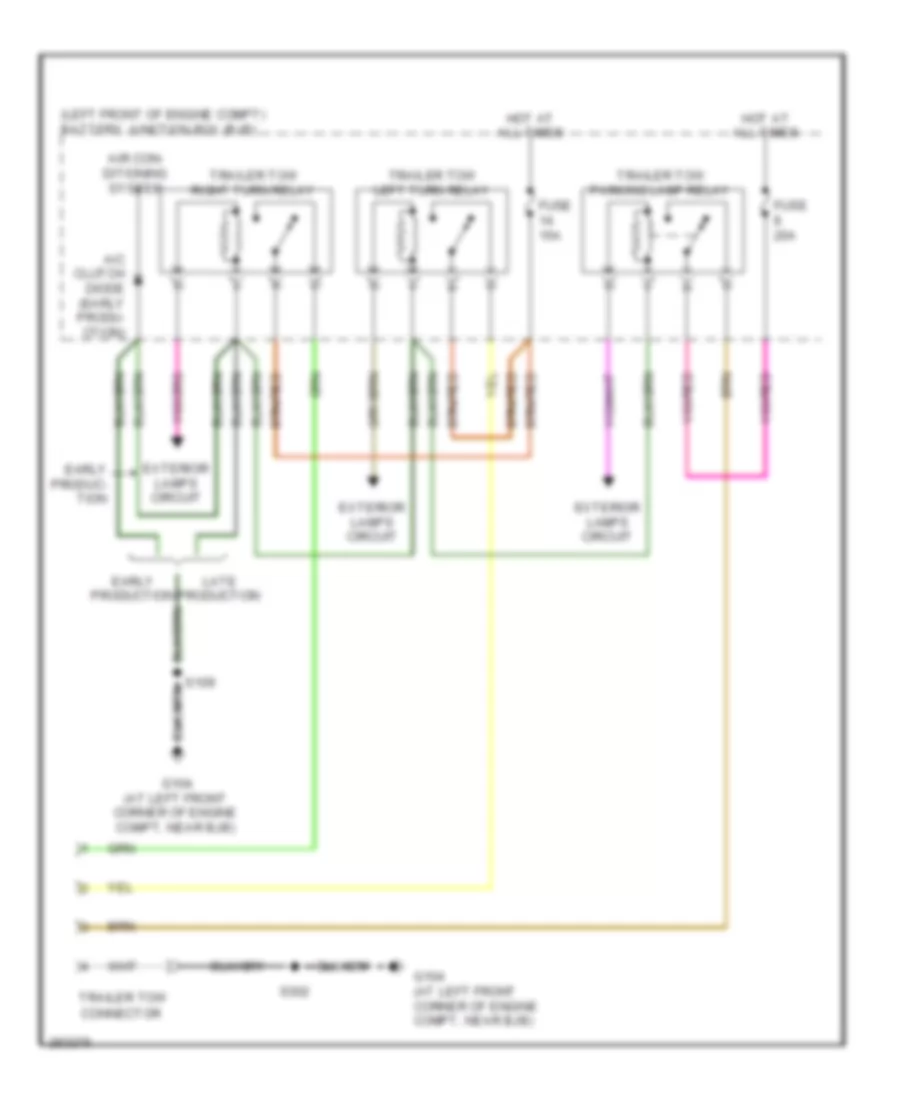 TrailerCamper Adapter Wiring Diagram for Ford Escape 2008
