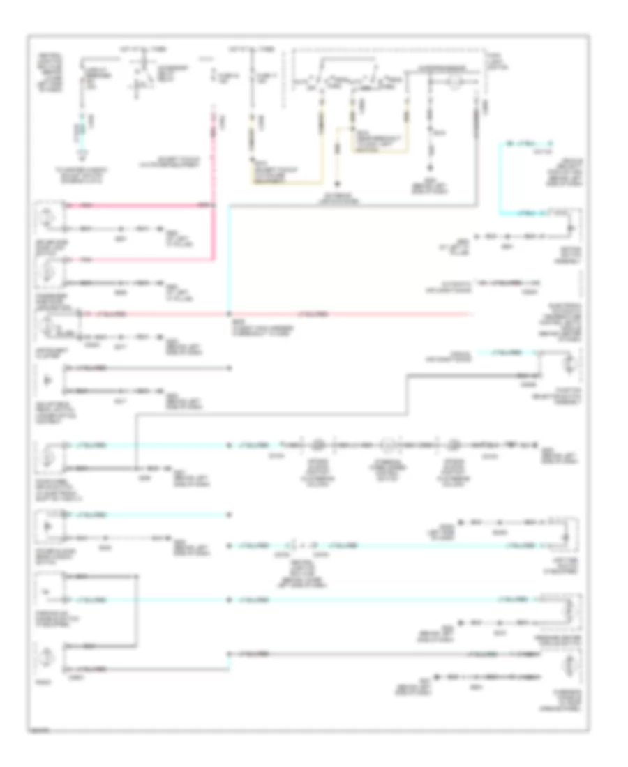 Instrument Illumination Wiring Diagram (1 of 2) for Ford F550 Super Duty 2007