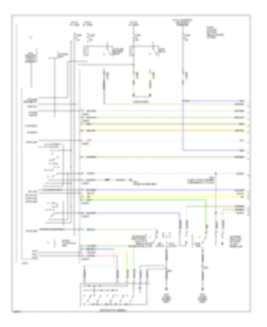 Forced Entry Wiring Diagram Hybrid 1 of 2 for Ford Escape Hybrid 2008