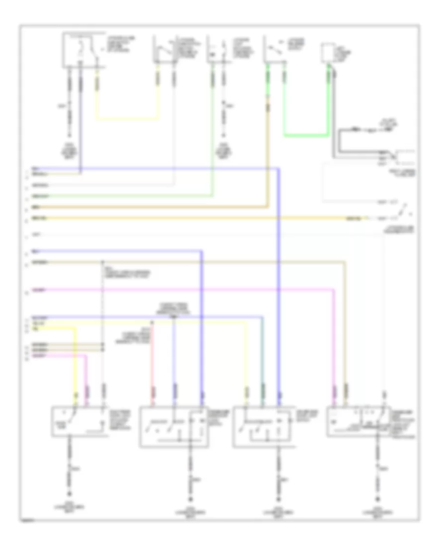 Forced Entry Wiring Diagram Hybrid 2 of 2 for Ford Escape Hybrid 2008