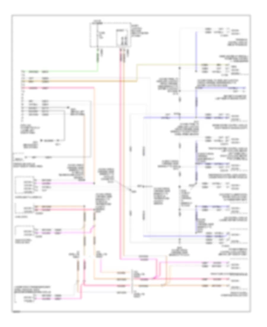 Computer Data Lines Wiring Diagram Hybrid Late Production for Ford Escape Hybrid 2008