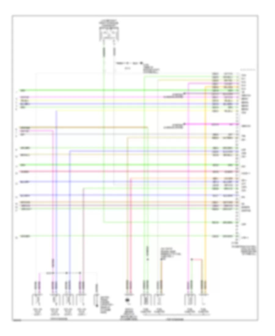 2 3L Engine Performance Wiring Diagram Except Hybrid 5 of 5 for Ford Escape Hybrid 2008